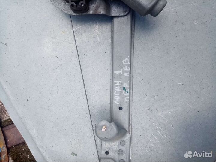 Левый стекло подъёмник рено логан 1