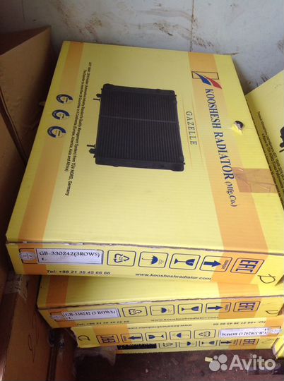 Радиатор на газель бизнес