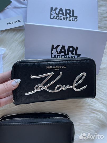 Кошельки Karl lagerfeld большие