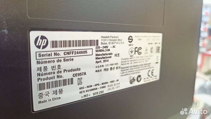 Цветной лазерный принтер hp