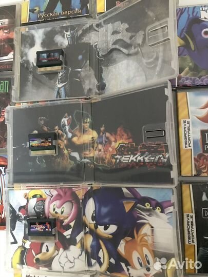 Картриджи новые для 16 bit Sega Mega Drive