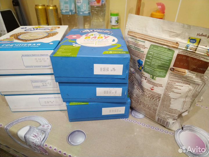 Детские каши молочные