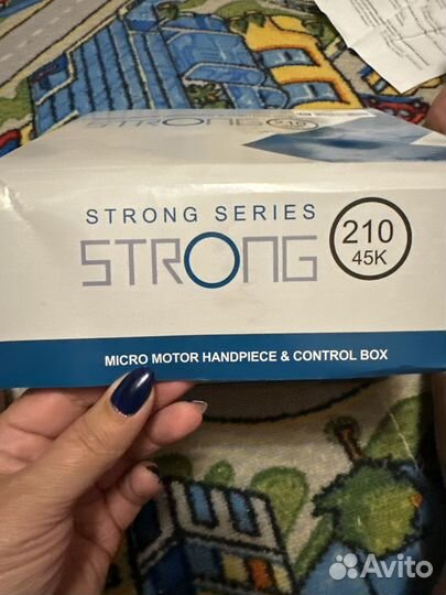 Аппарат для маникюра strong 210