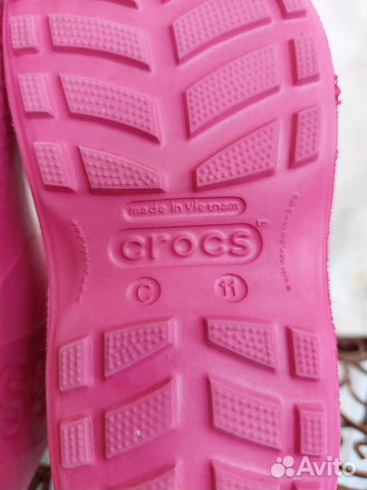 Crocs сапоги c8, с11