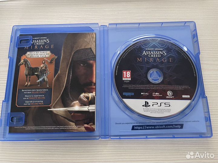 Assassins creed mirage ps5 диск