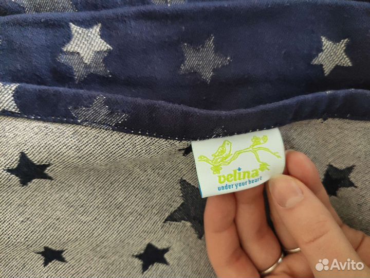 Слинг Velina шарф жаккард