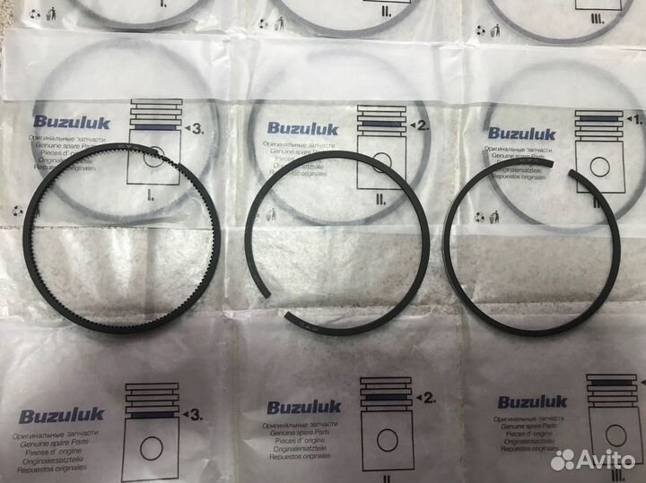 Кольца поршневые Змз 405-409 96.0 е-2 широкие