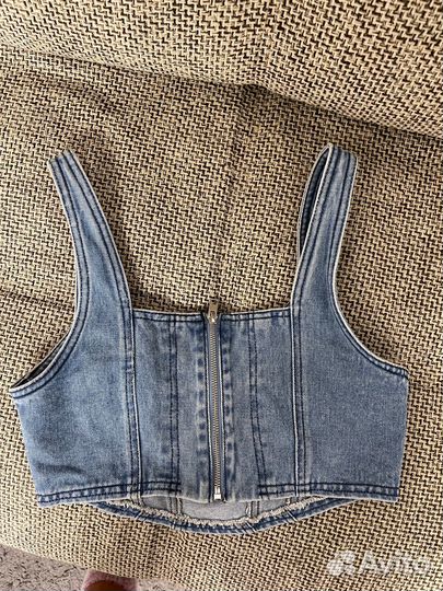 Топ женский джинсовый