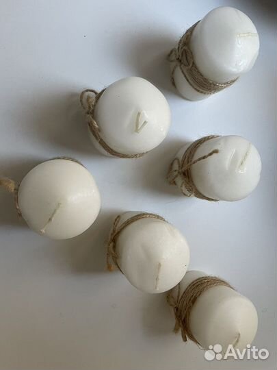 Свечи IKEA, декор на свадьбу