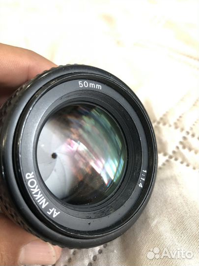 Объектив для nikon nikkor 50mm 1:1.4