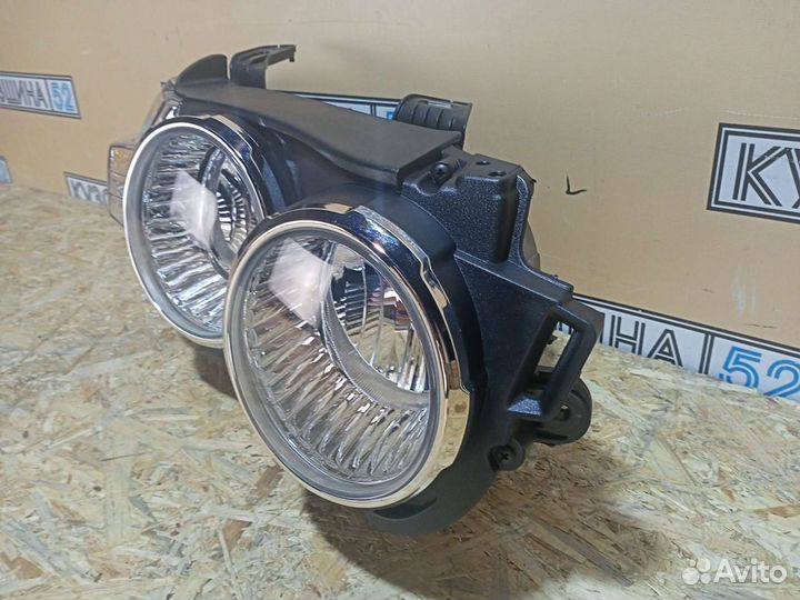 Фара правая Chevrolet Aveo T300 (11-15г) хром Э/К