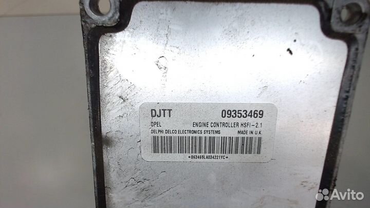 Блок управления двигателем Opel Corsa C, 2001
