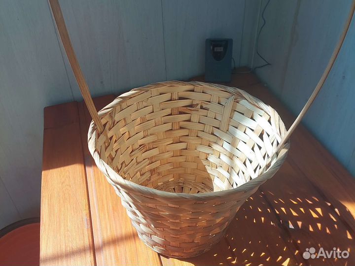 Корзина плетеная