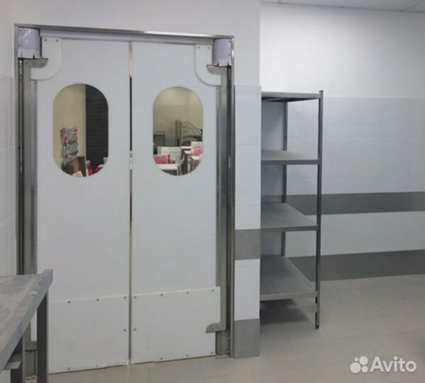 Дверь маятниковые