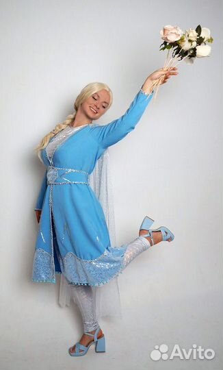 Костюм Эльзы, Анны, Олафа, Золушки