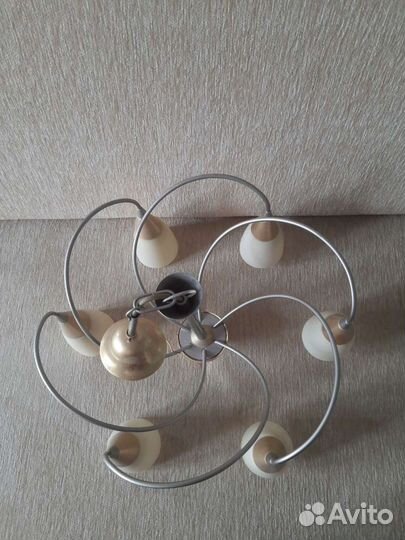 Люстра 6-ти рожковая, размер 50х47 см