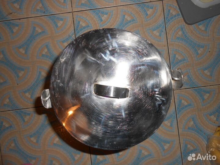 Бачок пищевой с крышкой из советской нержавейки 9л