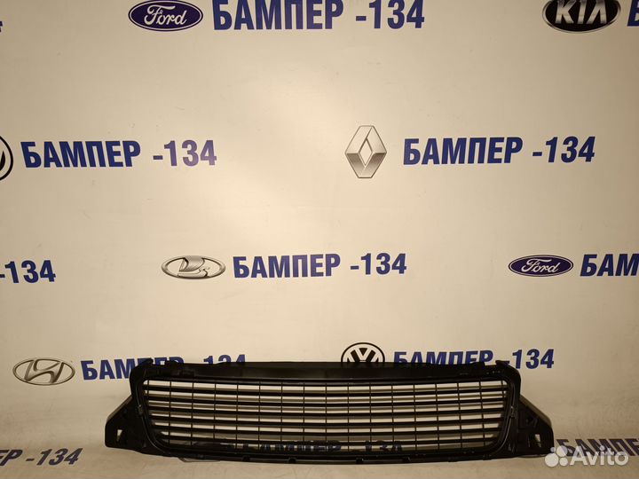 Решетка в бампер Рено Дастер