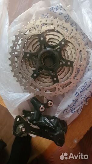 Задний переключатель shimano deore 10 скоростей