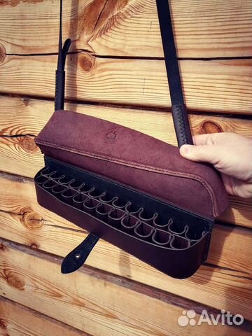 Патронташ 12 калибр двухрядный