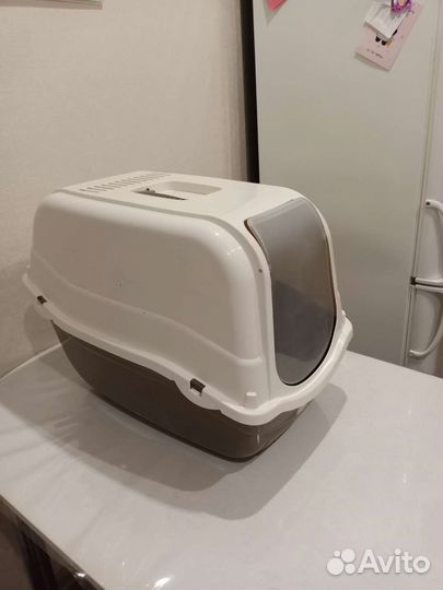 Лоток для кошек большой закрытый