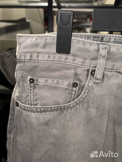 Acne Studios Baggy Jeans Gray SS24