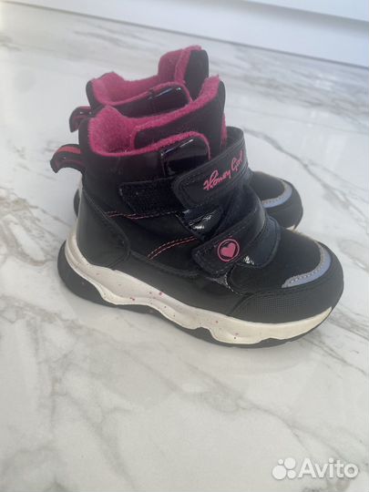Ботинки демисезонные для девочки 24 размер