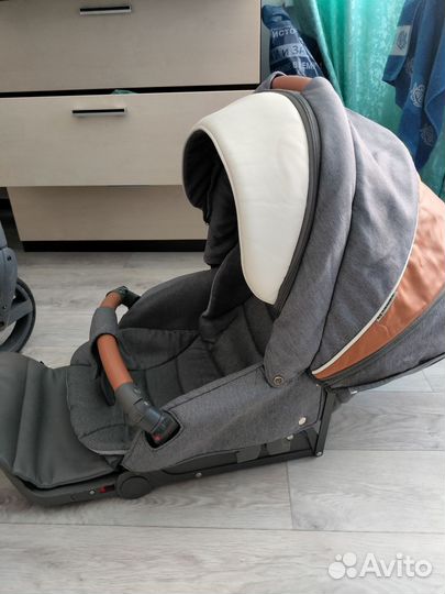 Коляска 2 в 1 adamex massimo