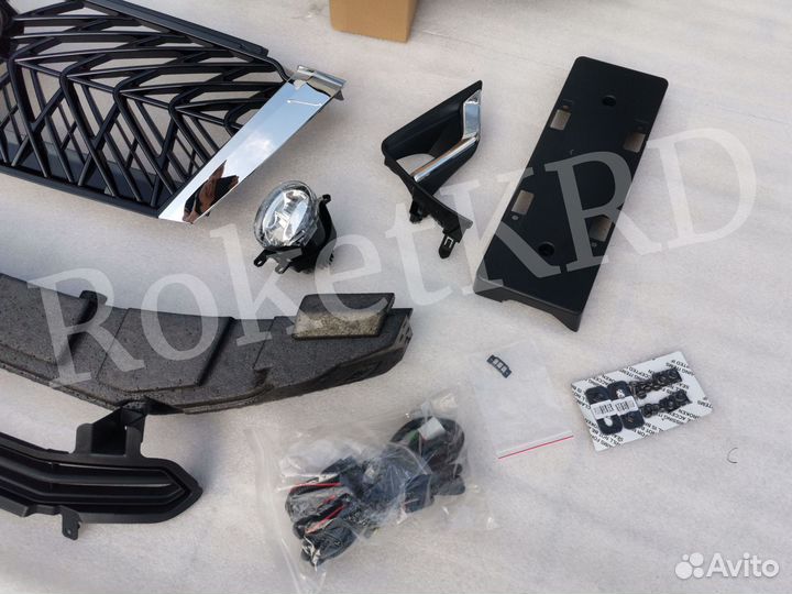 Обвес Toyota Land Cruiser Prado 150 стиль 2018