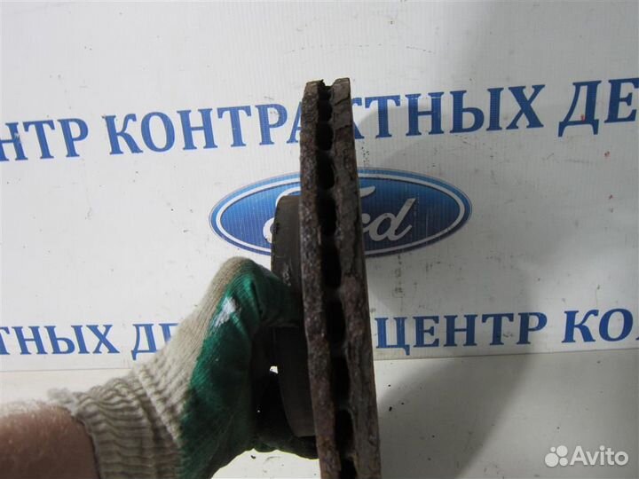 Диск тормозной передний вентилируемый Ford Focus