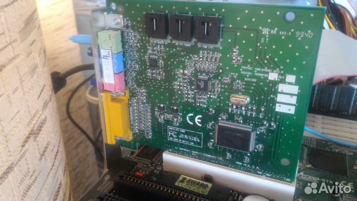 Звуковая карта PCI для ретро пк