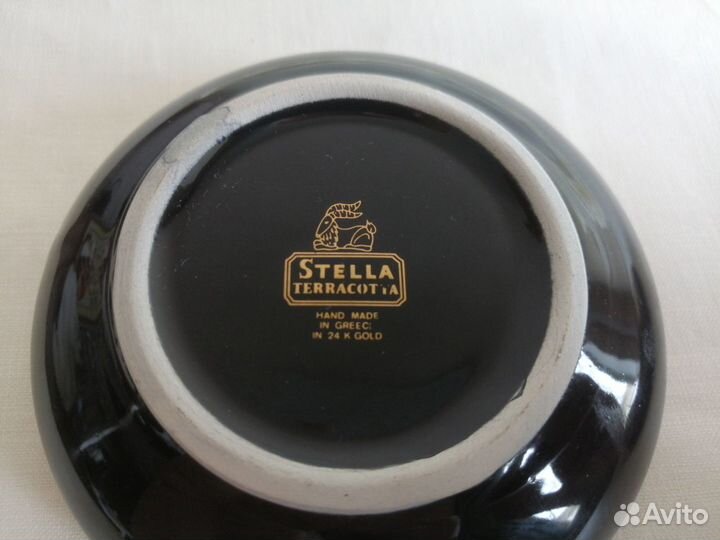 Шкатулка пудреница Олимпиада Греция с позолотой