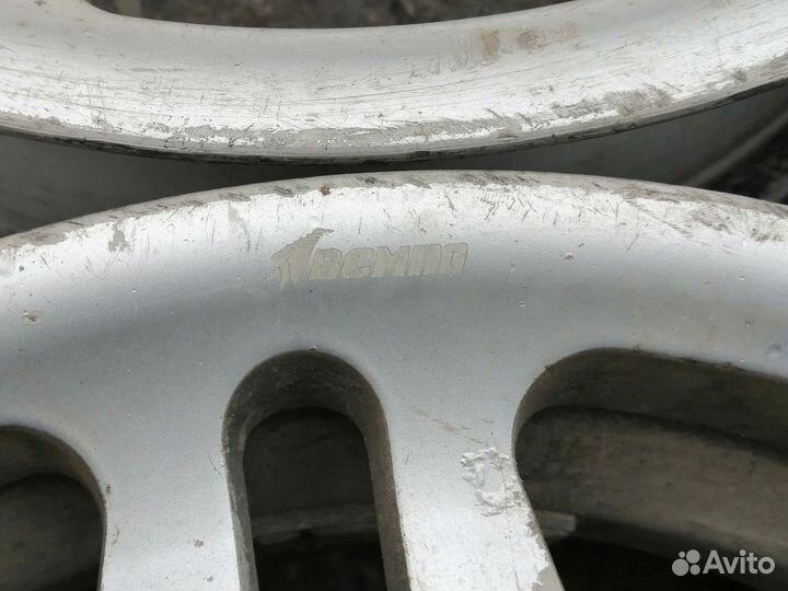 Диски всмпо R14 на ваз и новая резина Кама