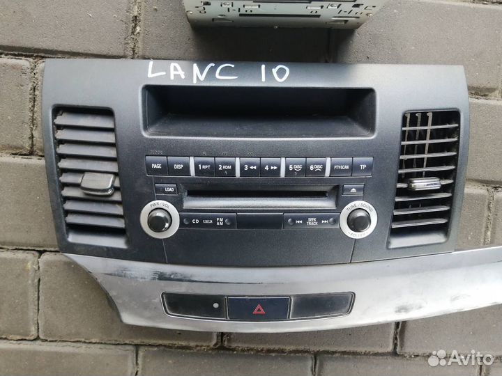 Магнитола Штатная Митсубиси лансер 10