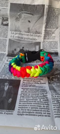 Ошейник из паракорда