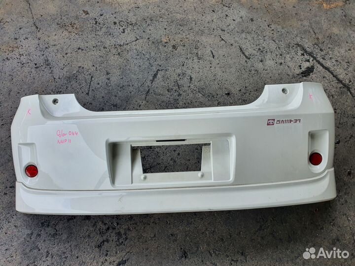 Бампер зад c Toyota Porte NNP11 1NZ-FE