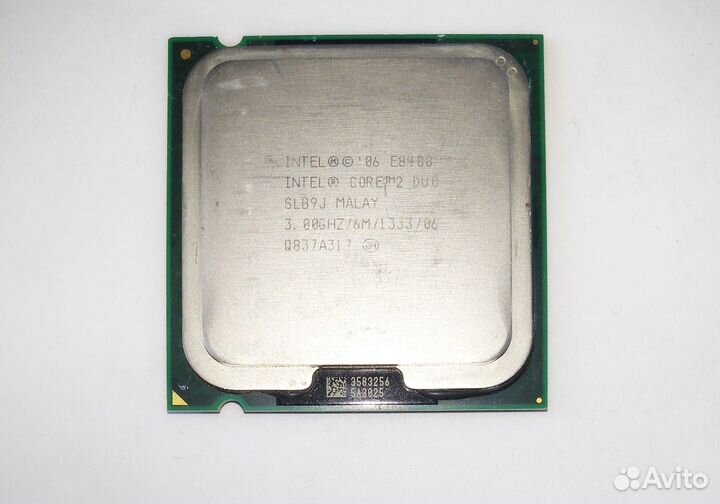 Процессор Intel Core 2 Duo E8400 LGA775