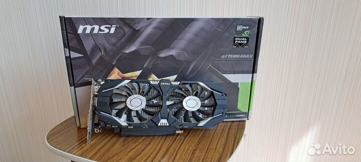 MSI gtx 1050ti dual