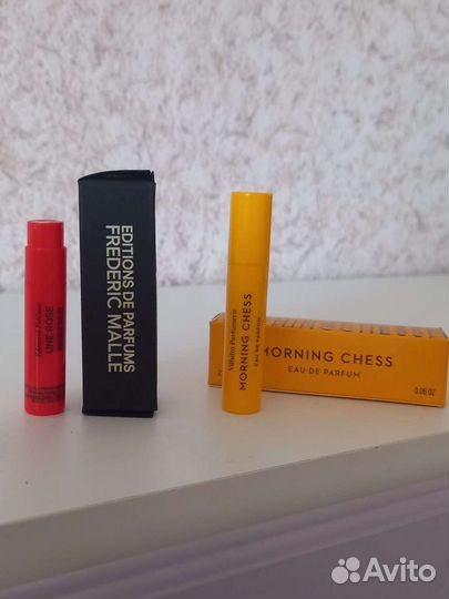 Пробники Morning Chess, Une Rose 1ml, Soir DE Lune