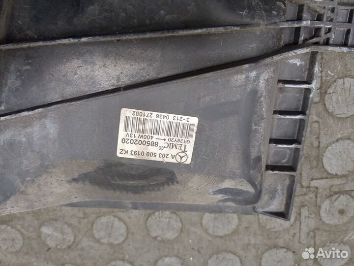 Вентилятор радиатора Mercedes C W203, 2002