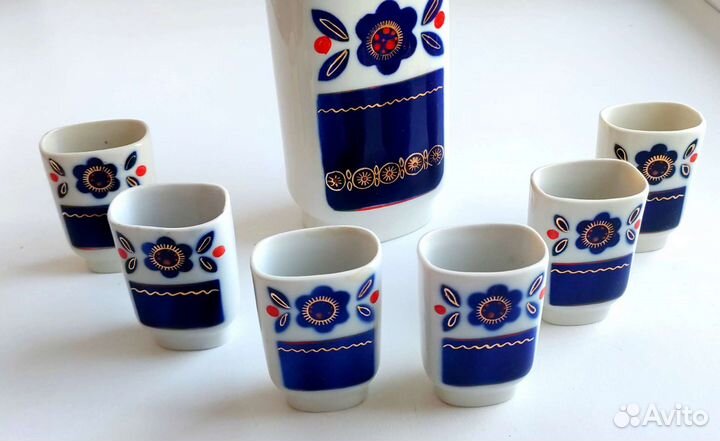 Штоф и 6 стопок, Городница