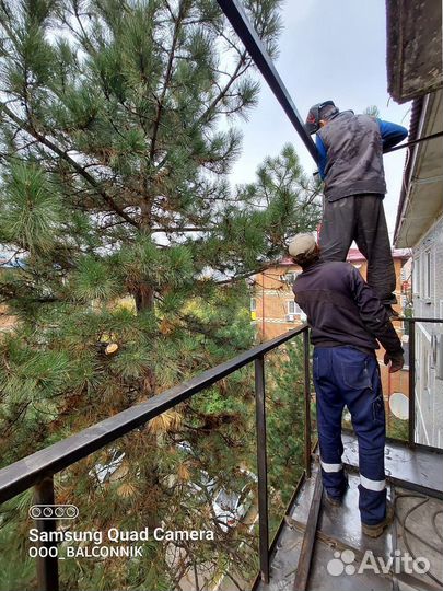 Остекление/ремонт балконов и лоджий под ключ