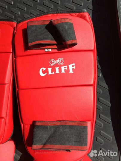 Защита голень-стопа Cliff (M, Красный)