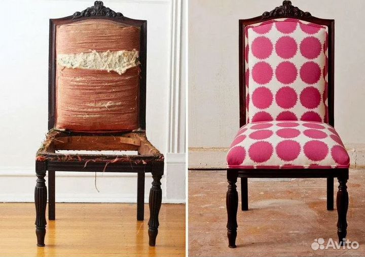 Перетяжка мебели, Реставрация мебели