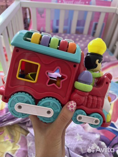 Паровоз музыкальный сортер