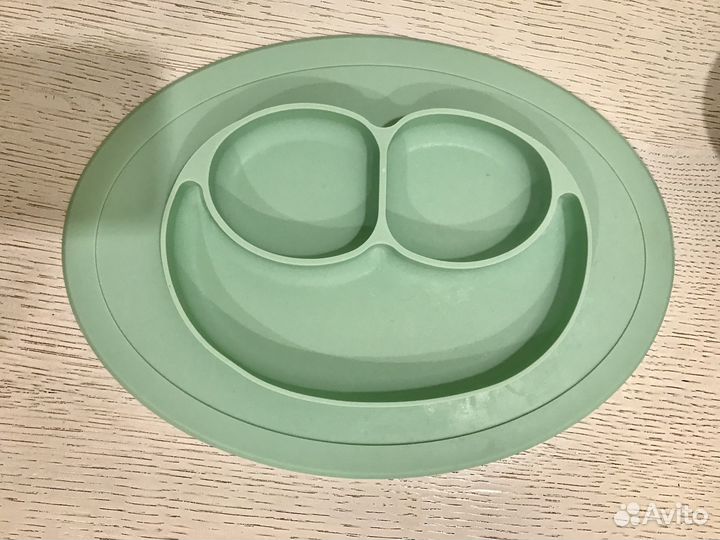 Тарелка детская силиконовая