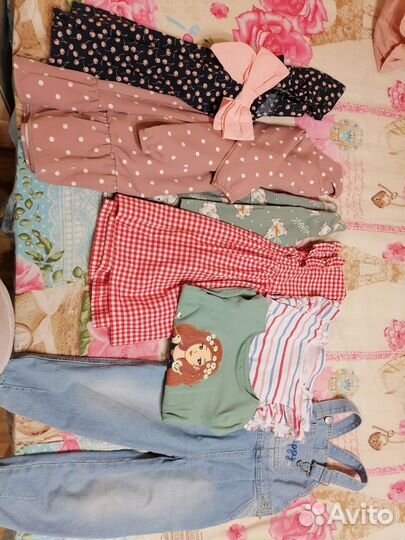 Вещи пакетом на девочку 98