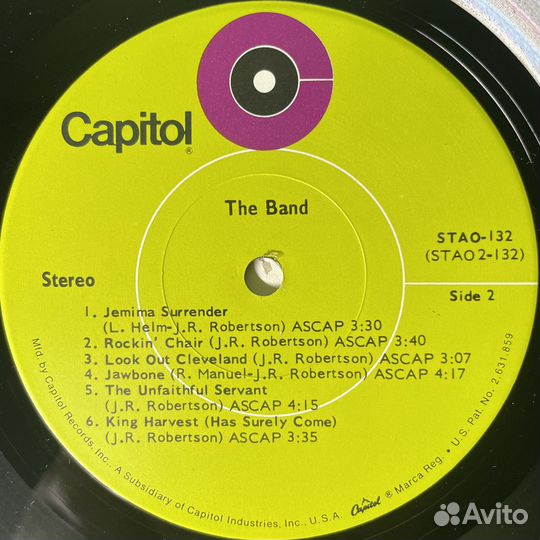 The Band – The Band (США 1969г.)