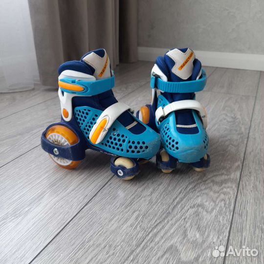 Роликовые коньки детские раздвижные