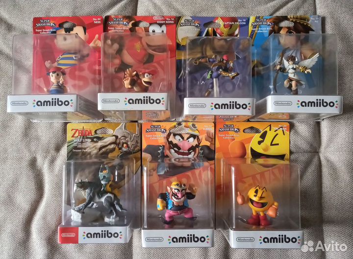 Amiibo хиты и редкие обн 13.06 (новые,запечатаны)